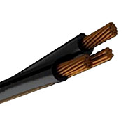 Triplex Service Drop Cable<br>Copper Conductor